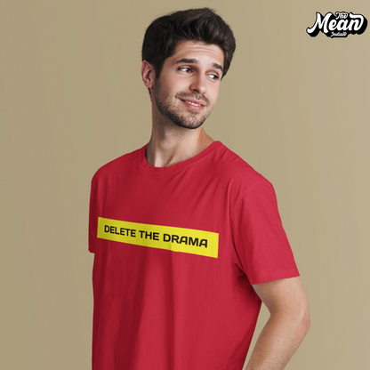 Delete the Drama - Men's T-shirt The Mean Indian Store