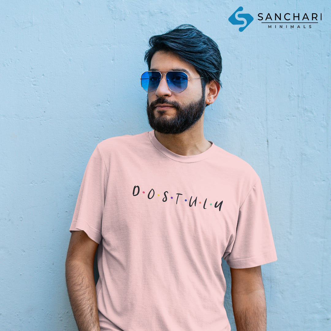 Dostulu ( Friends ) T-shirt - Men The Mean Indian Store
