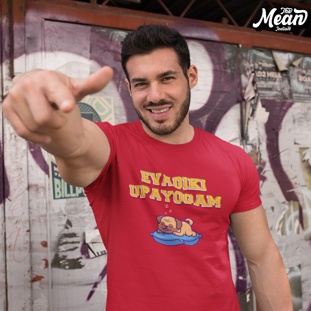 Evadiki Upayogam - Men's Telugu T-shirt The Mean Indian Store