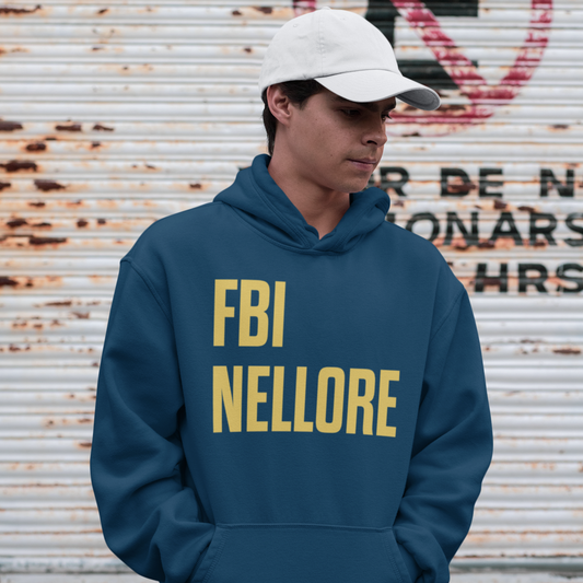 FBI NELLORE - Men's Telugu Hoodie The Mean Indian Store