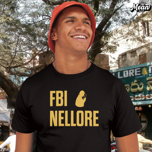 FBI Nellore - Men's Telugu T-shirt The Mean Indian Store