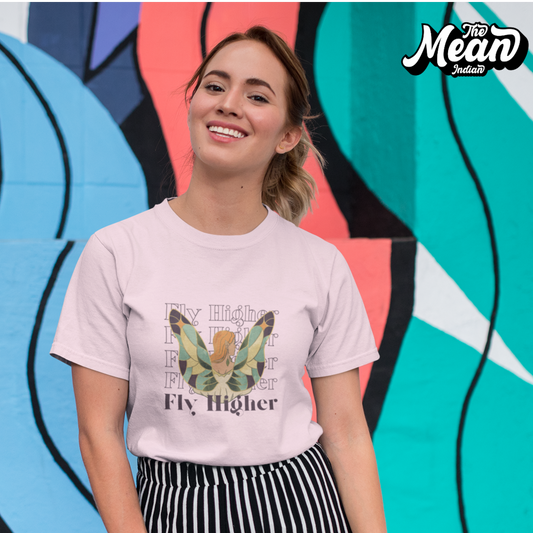 Fly Higher - Boring Women's T-shirt The Mean Indian Store