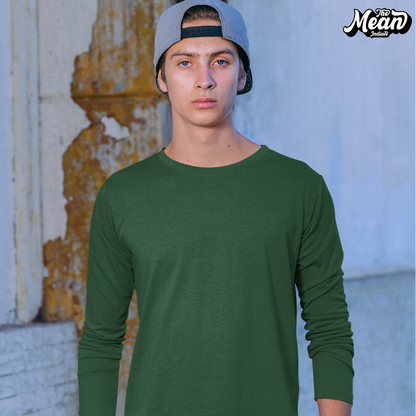 Full Sleeve Olive Green T-shirt - Men The Mean Indian Store