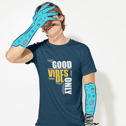 Good Vibes Only - Men's T-shirt The Mean Indian Store