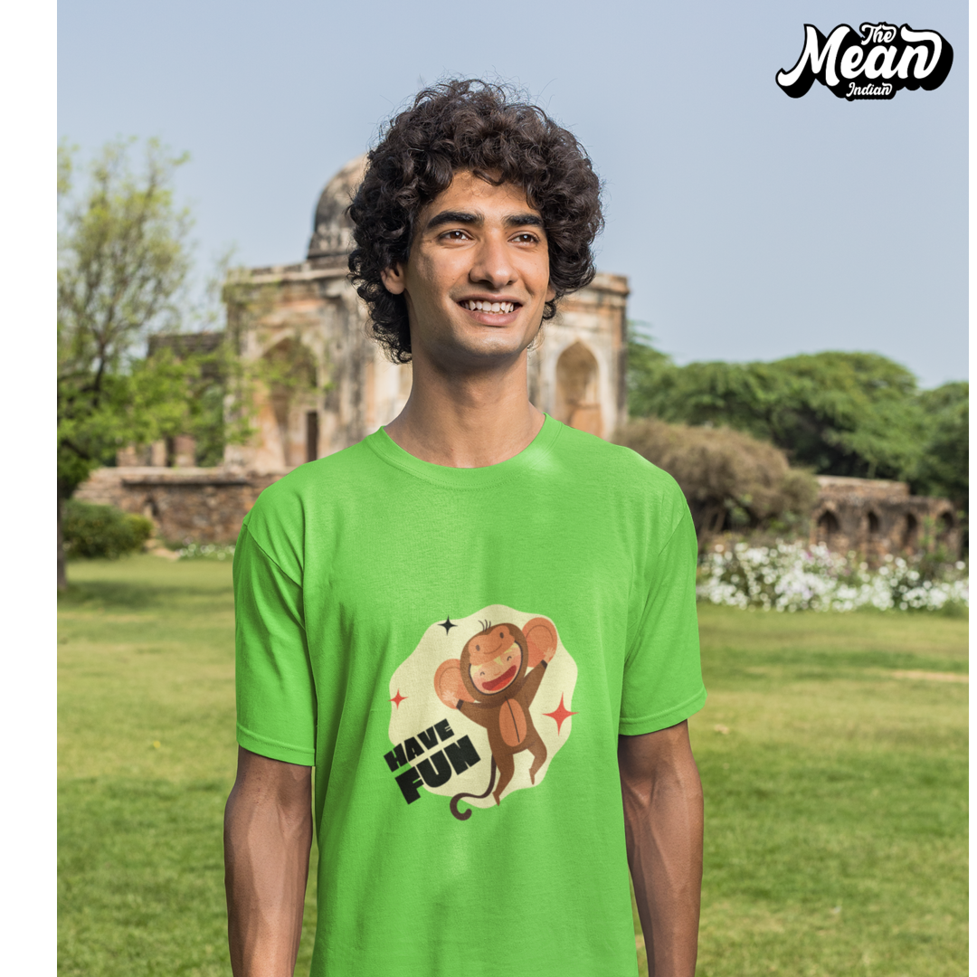 Have Fun Monkey - Boring Men's T-shirt The Mean Indian Store