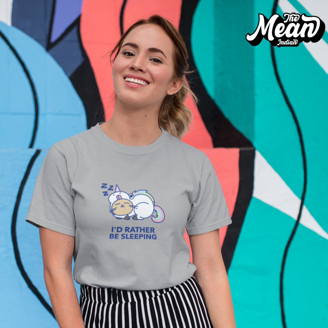 I'D Rather Be Sleeping - Boring Women's T-shirt The Mean Indian Store