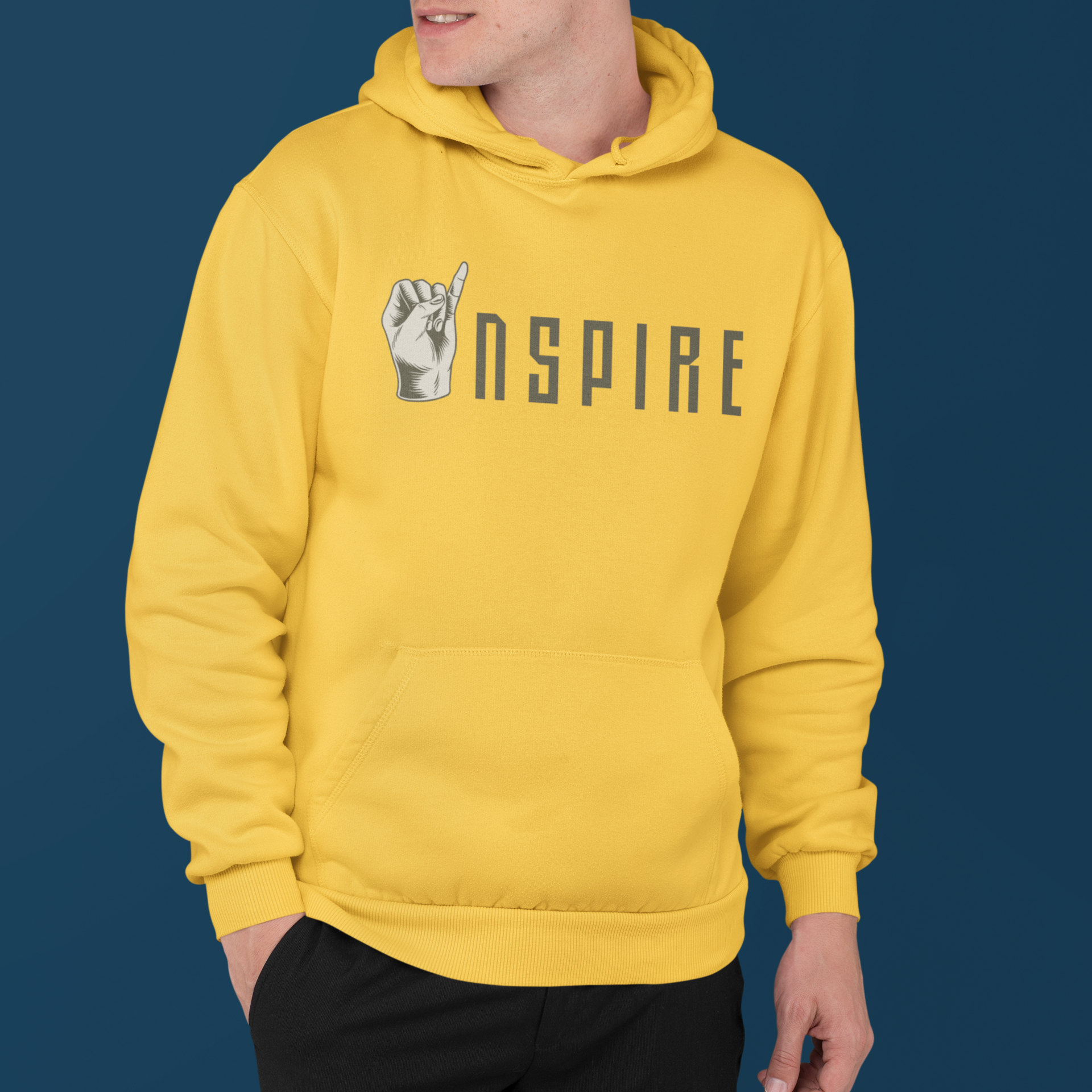 Inspire - Men Hoodie The Mean Indian Store