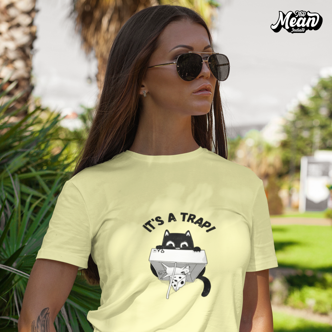 It's a Trap - Boring Women's T-shirt The Mean Indian Store