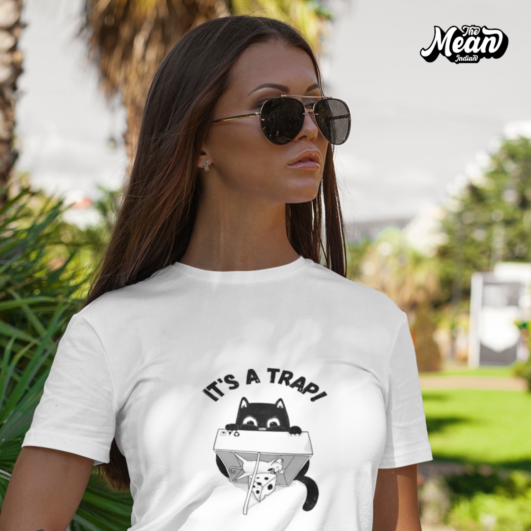 It's a Trap - Boring Women's T-shirt The Mean Indian Store