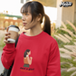 Just a girl with a goals - Women's  Sweatshirt (Unisex) The Mean Indian Store