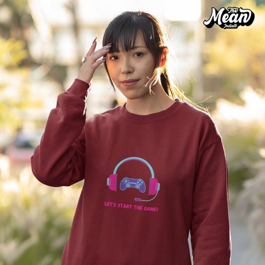 Let's start the game - Women's Sweatshirt (Unisex) The Mean Indian Store