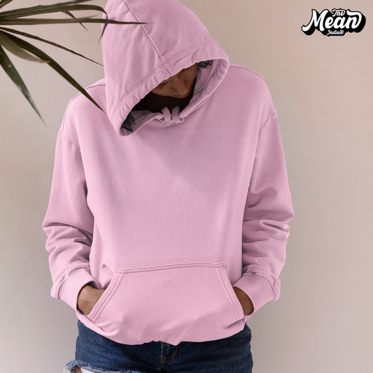 Light Pink Women's Hoodie (Unisex) The Mean Indian Store