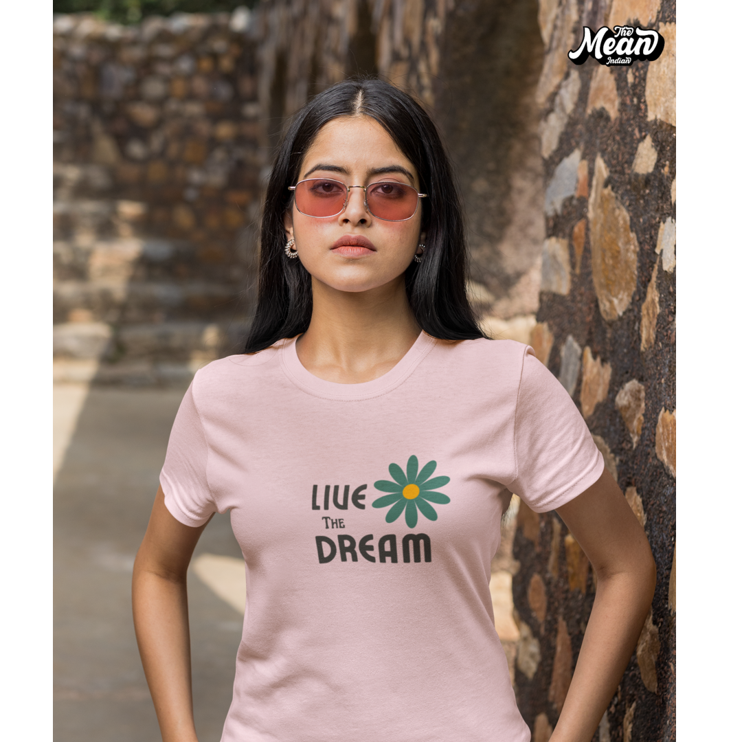 Live The Dream - Boring Women's T-shirt The Mean Indian Store