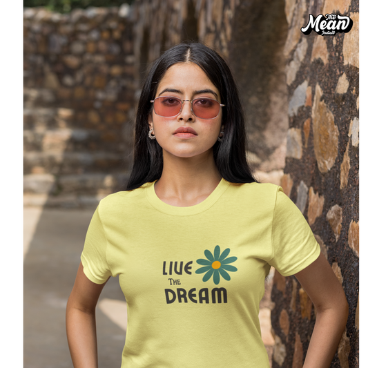 Live The Dream - Boring Women's T-shirt The Mean Indian Store
