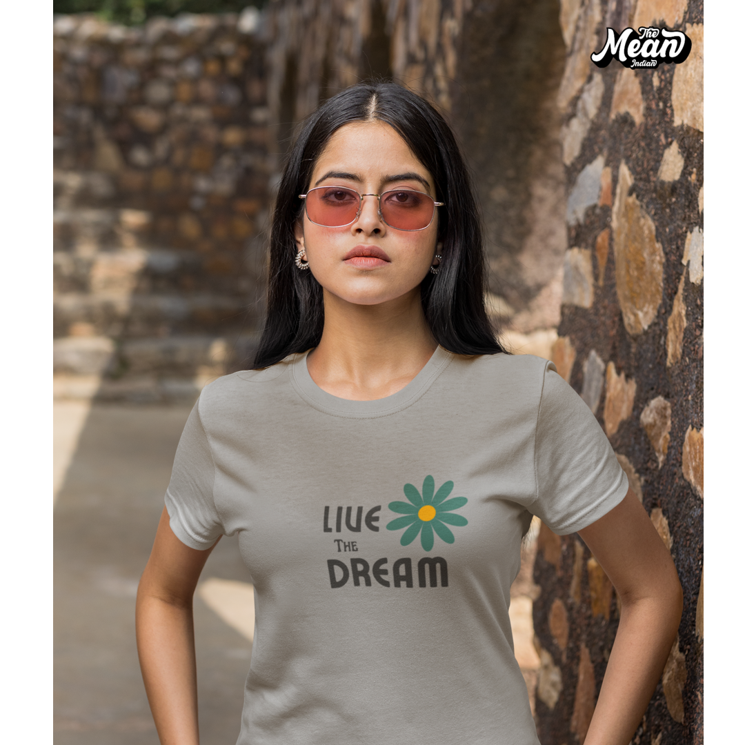 Live The Dream - Boring Women's T-shirt The Mean Indian Store