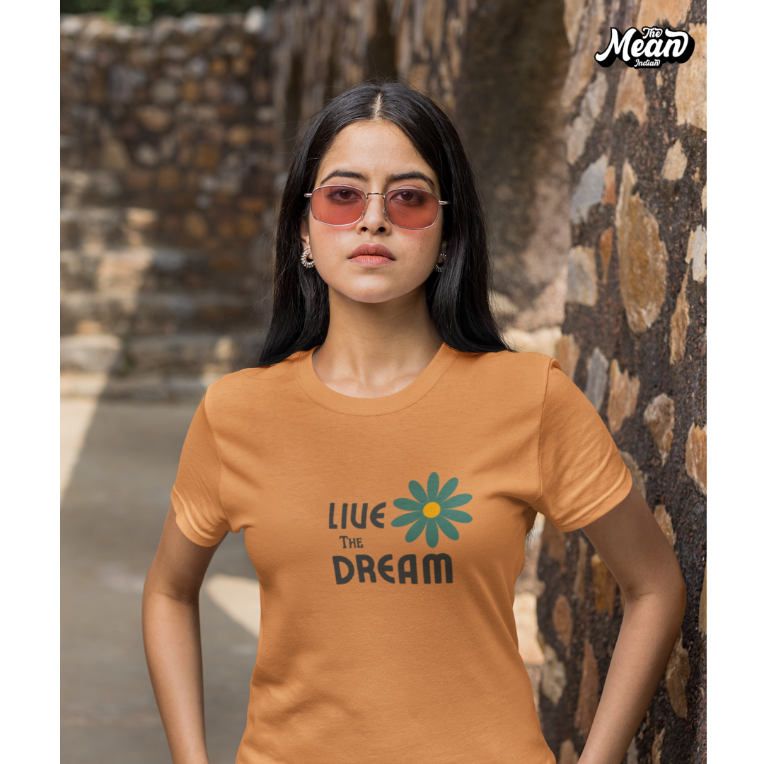 Live The Dream - Boring Women's T-shirt The Mean Indian Store