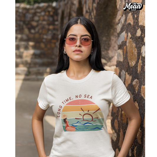 Long time no sea - Boring Women's T- shirt The Mean Indian Store