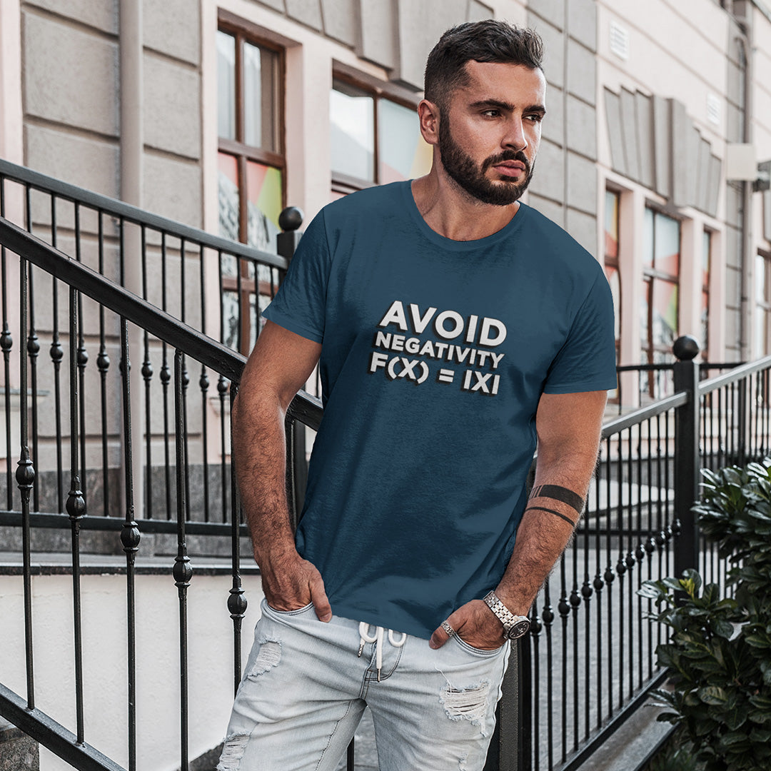 Men's Avoid Negativity T-shirt The Mean Indian Store