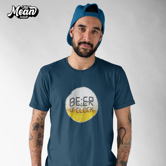 Men's Beer O Clock T-shirt The Mean Indian Store