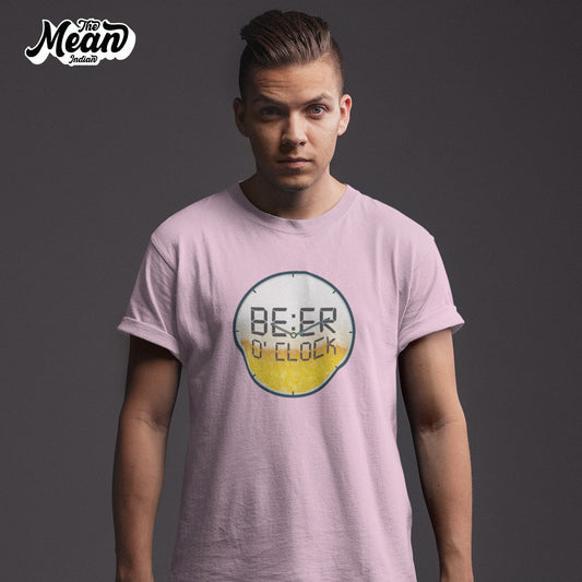Men's Beer O Clock T-shirt The Mean Indian Store