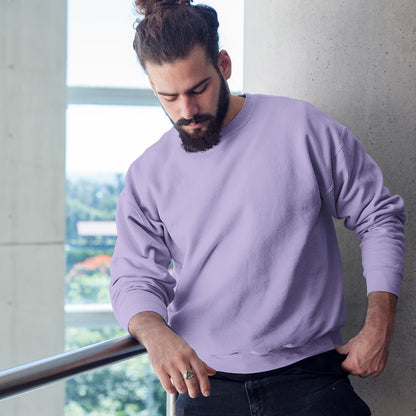 Men's Iris Lavender Sweatshirt The Mean Indian Store