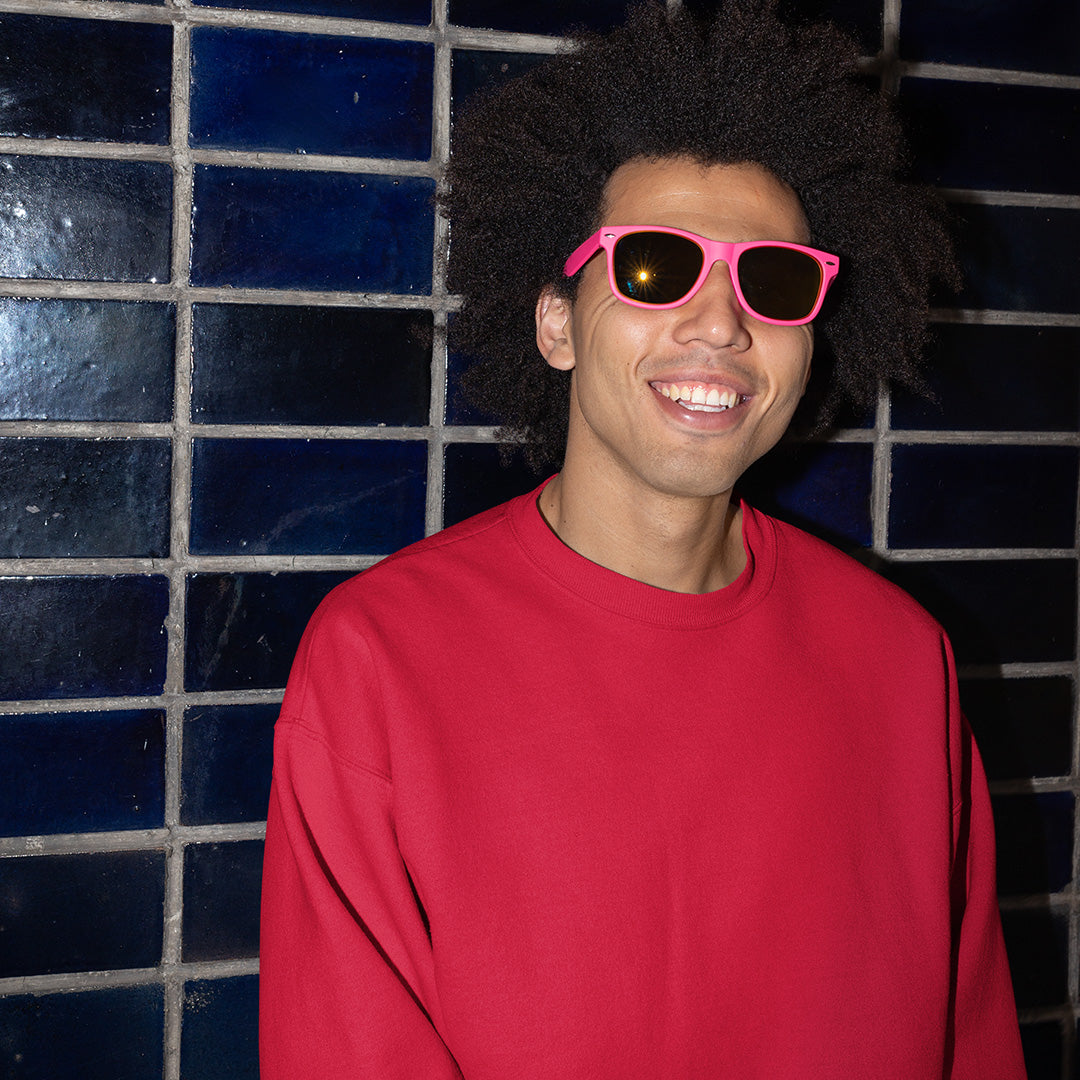 Men's Solid Red Sweatshirt The Mean Indian Store