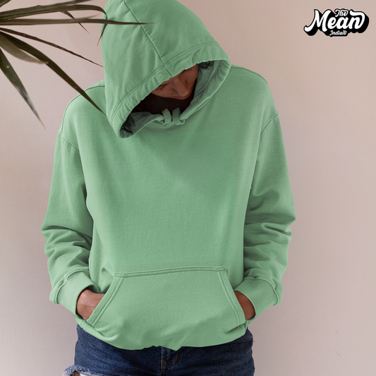 Mint Green Women's Hoodie (Unisex) The Mean Indian Store