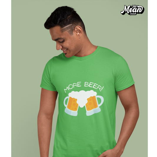 More Beer - Boring Men's T- shirts The Mean Indian Store