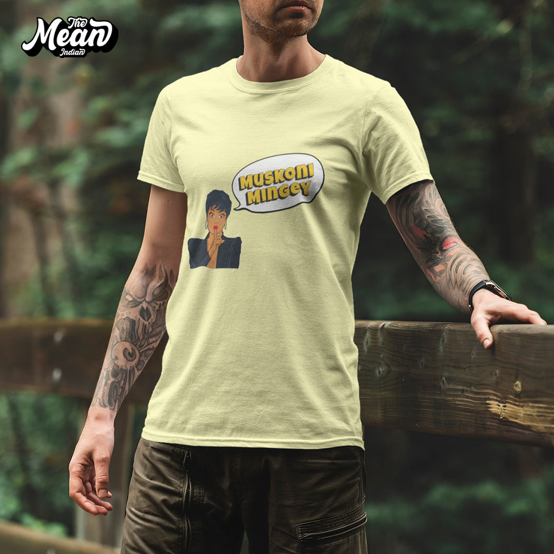 Muskoni Mingey - Men's Telugu T-shirt The Mean Indian Store