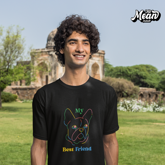 My Best Friend - Boring Men's T-shirt The Mean Indian Store