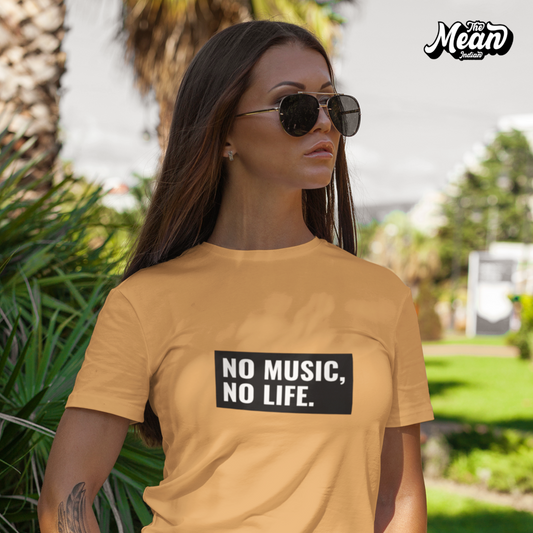 No Music, No Life - Boring Women's T-shirt The Mean Indian Store