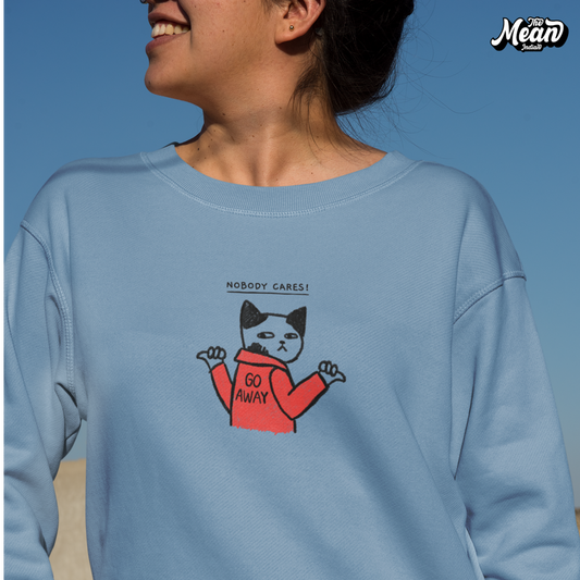 Nobody Cares - Women's Sweatshirt (Unisex) The Mean Indian Store