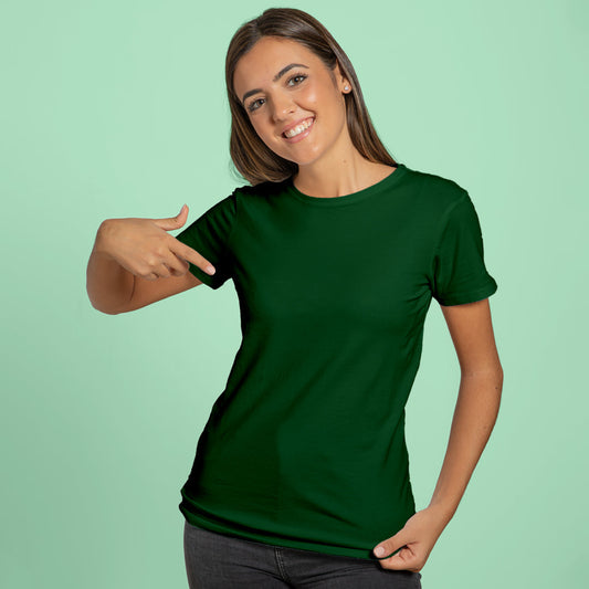 Oive Green - Women T-shirt The Mean Indian Store