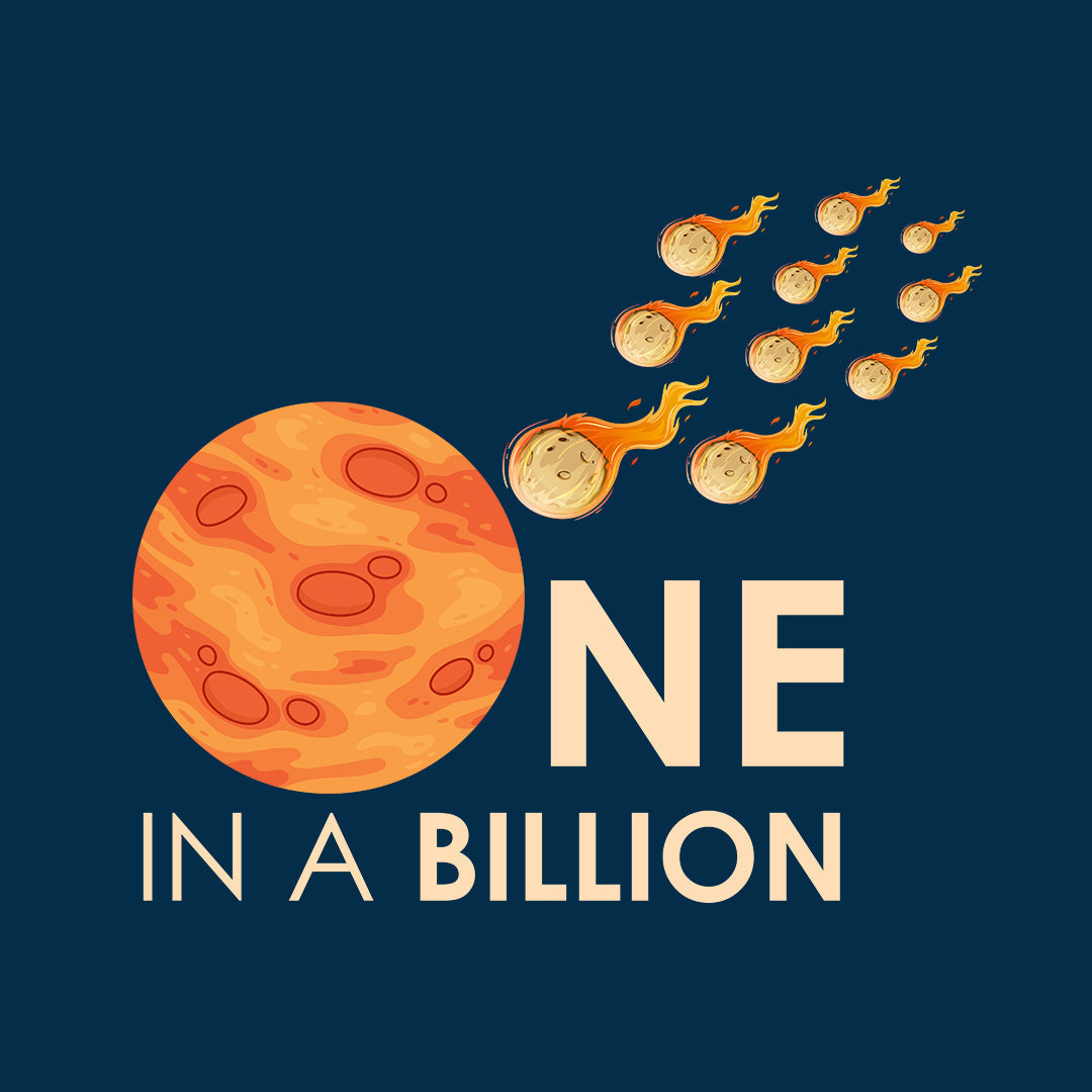 One In A Billion - Men T-shirt The Mean Indian Store