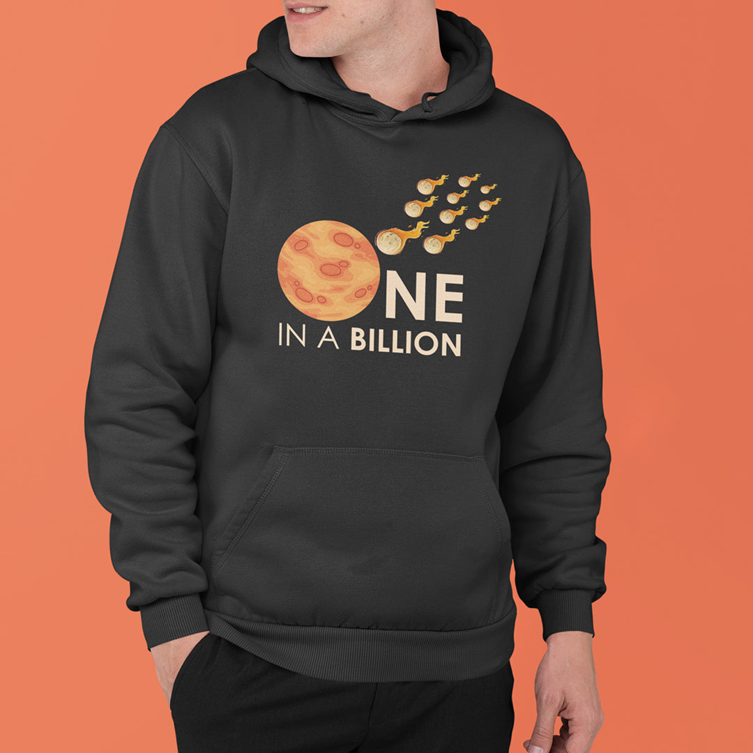 One in a Billion - Men Hoodie The Mean Indian Store