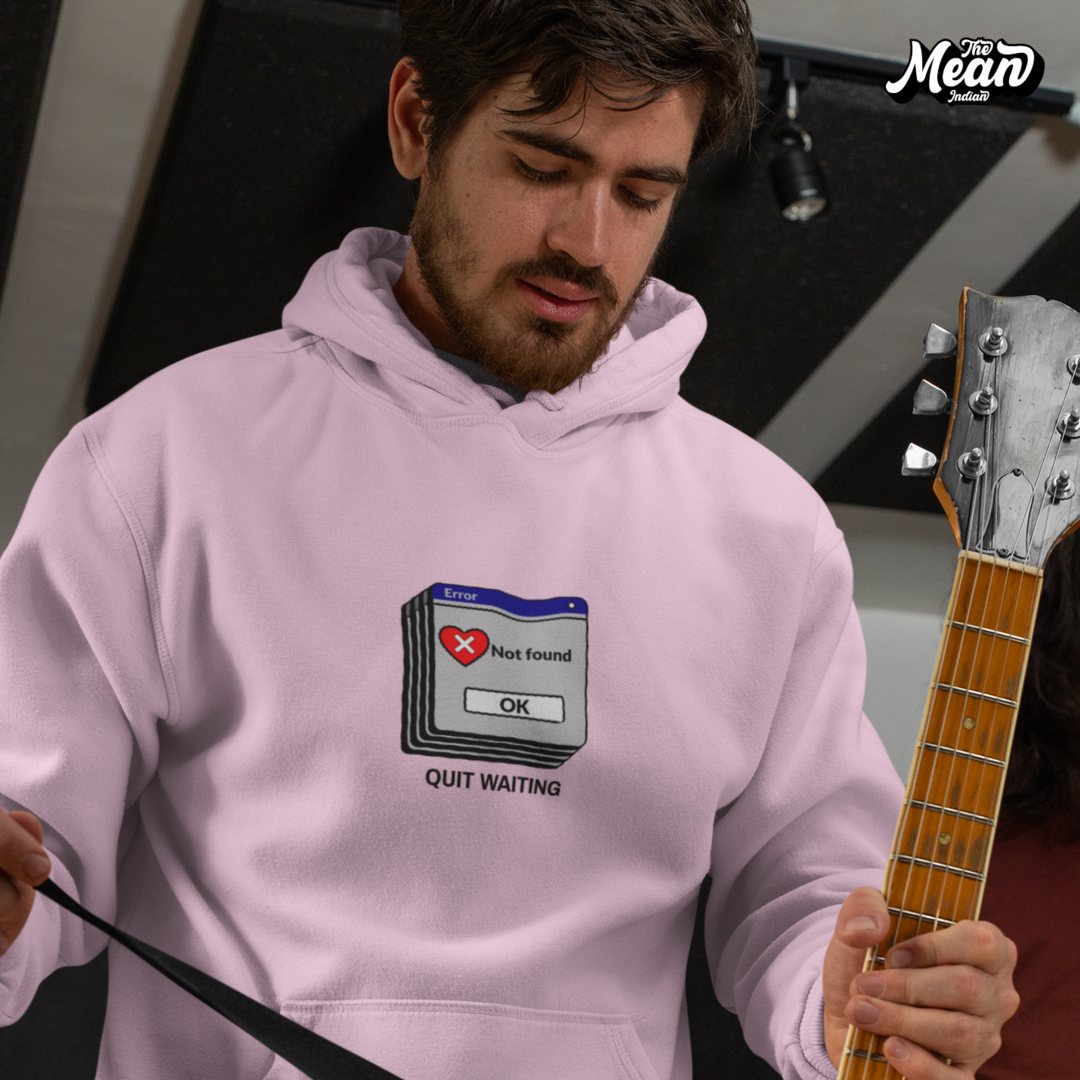 Quit Waiting - Men's Hoodie (Unisex) The Mean Indian Store