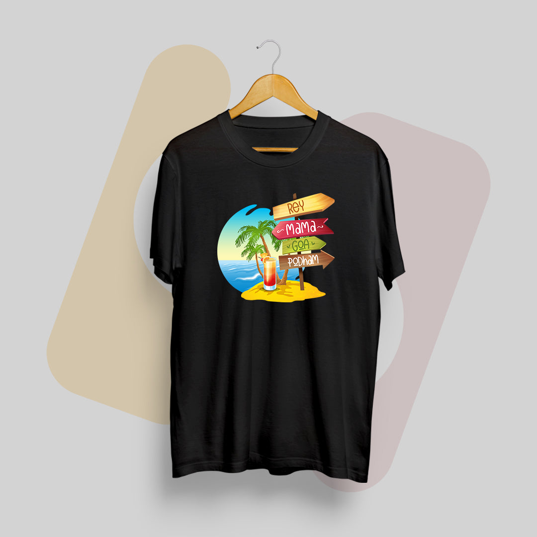 Rey Mama Goa Podham - Men T-shirt The Mean Indian Store