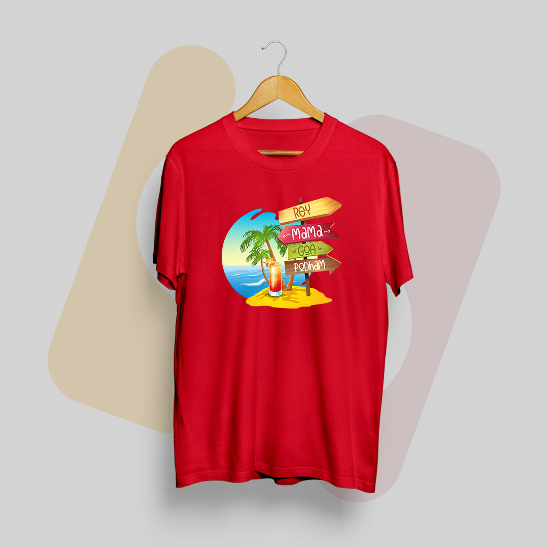 Rey Mama Goa Podham - Men T-shirt The Mean Indian Store