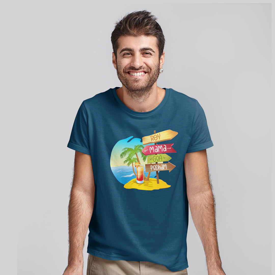 Rey Mama Goa Podham - Men T-shirt The Mean Indian Store
