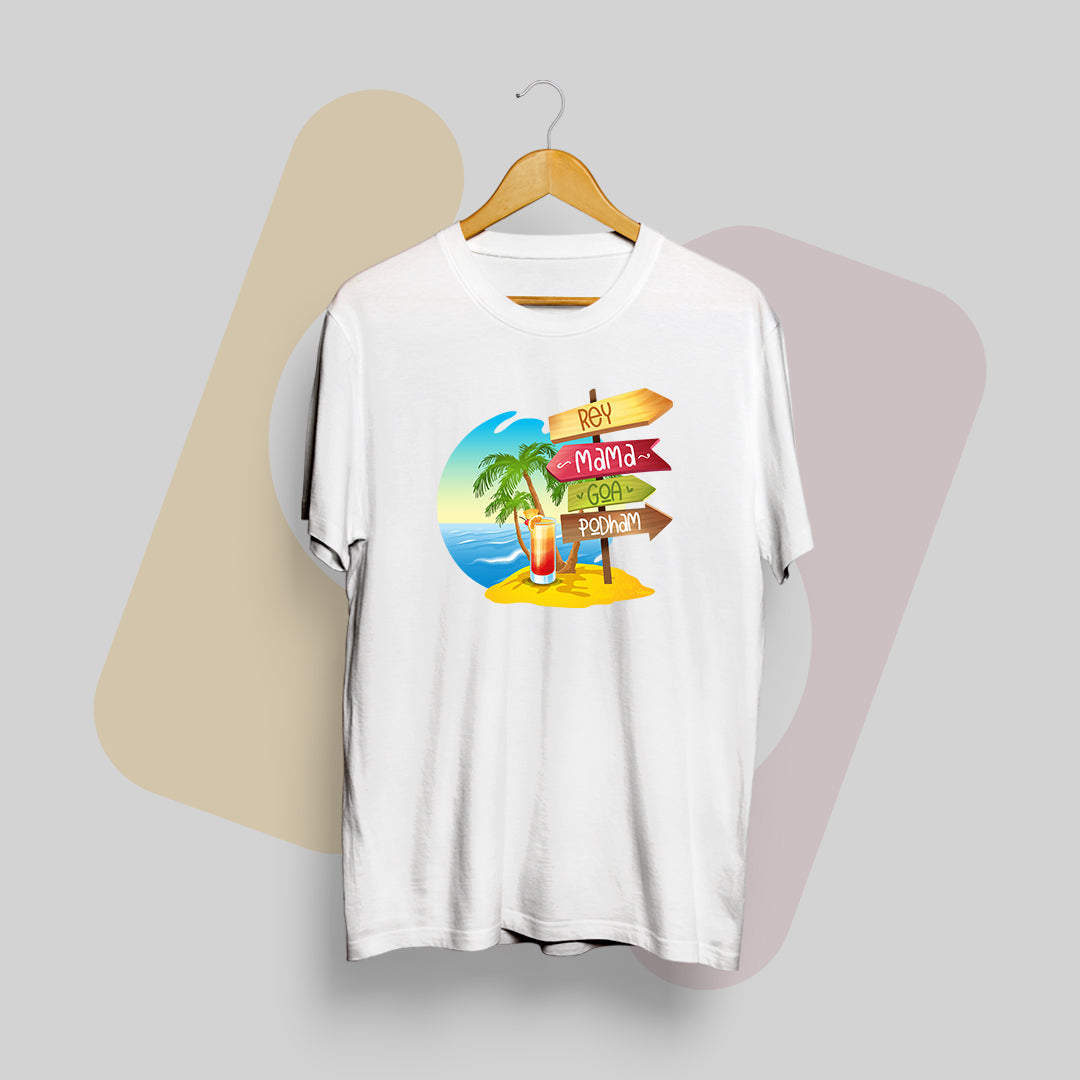 Rey Mama Goa Podham - Men T-shirt The Mean Indian Store