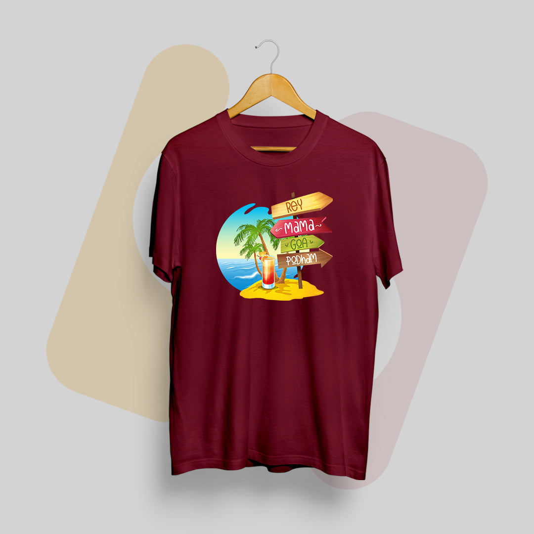 Rey Mama Goa Podham - Men T-shirt The Mean Indian Store