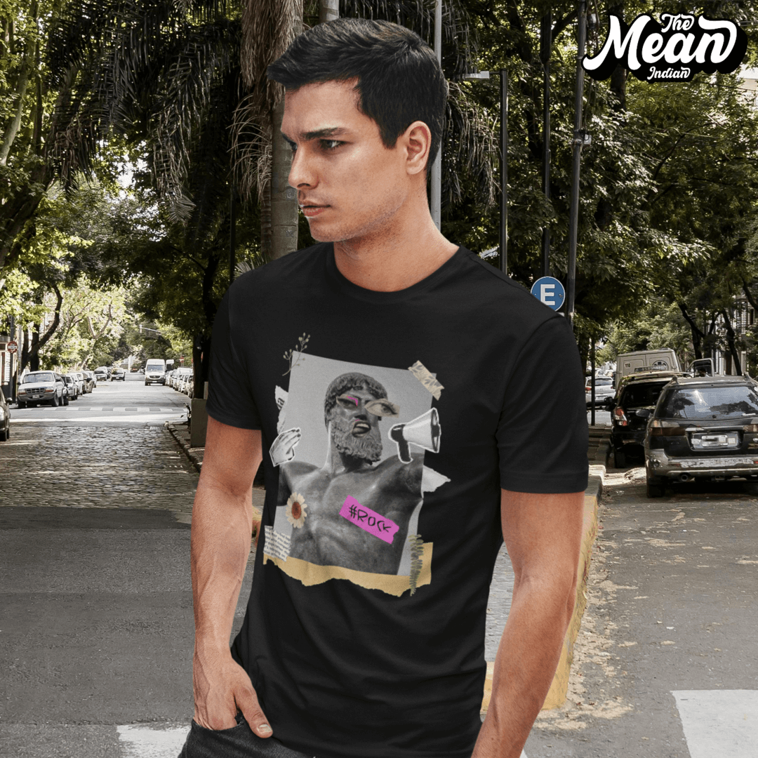 #Rock - Boring Men's T-shirt The Mean Indian Store