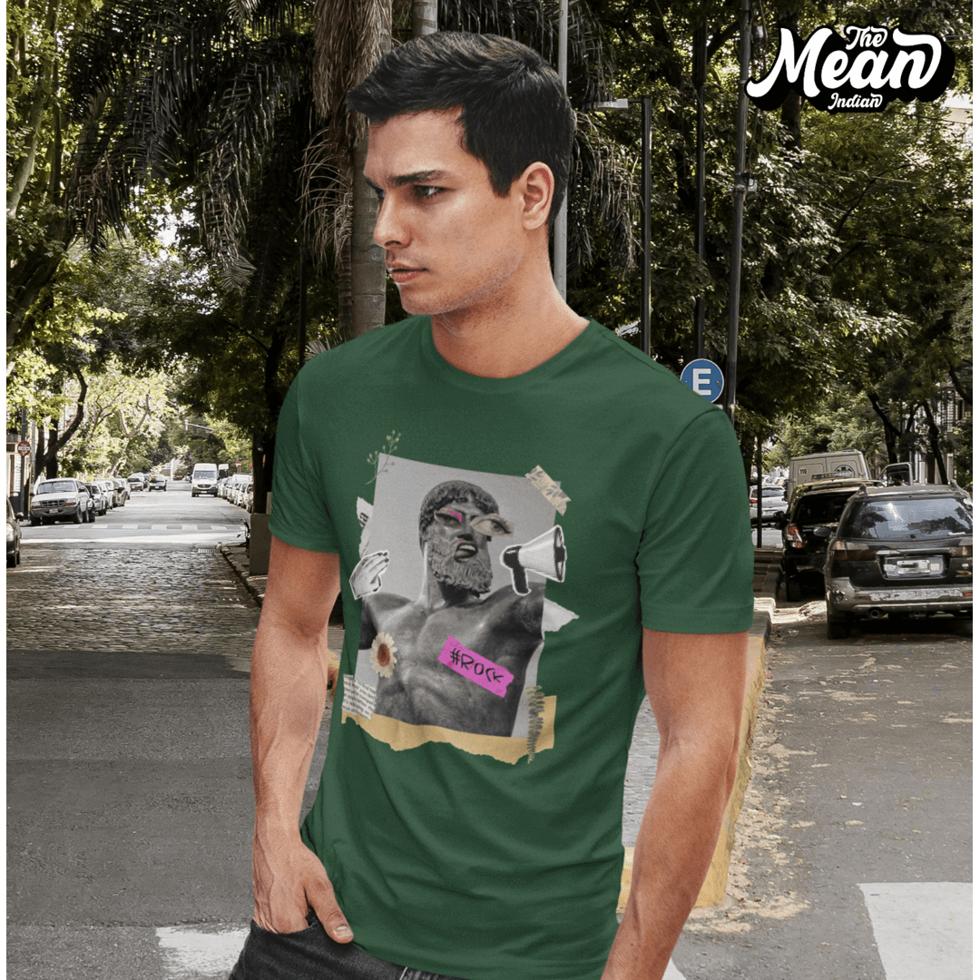 #Rock - Boring Men's T-shirt The Mean Indian Store