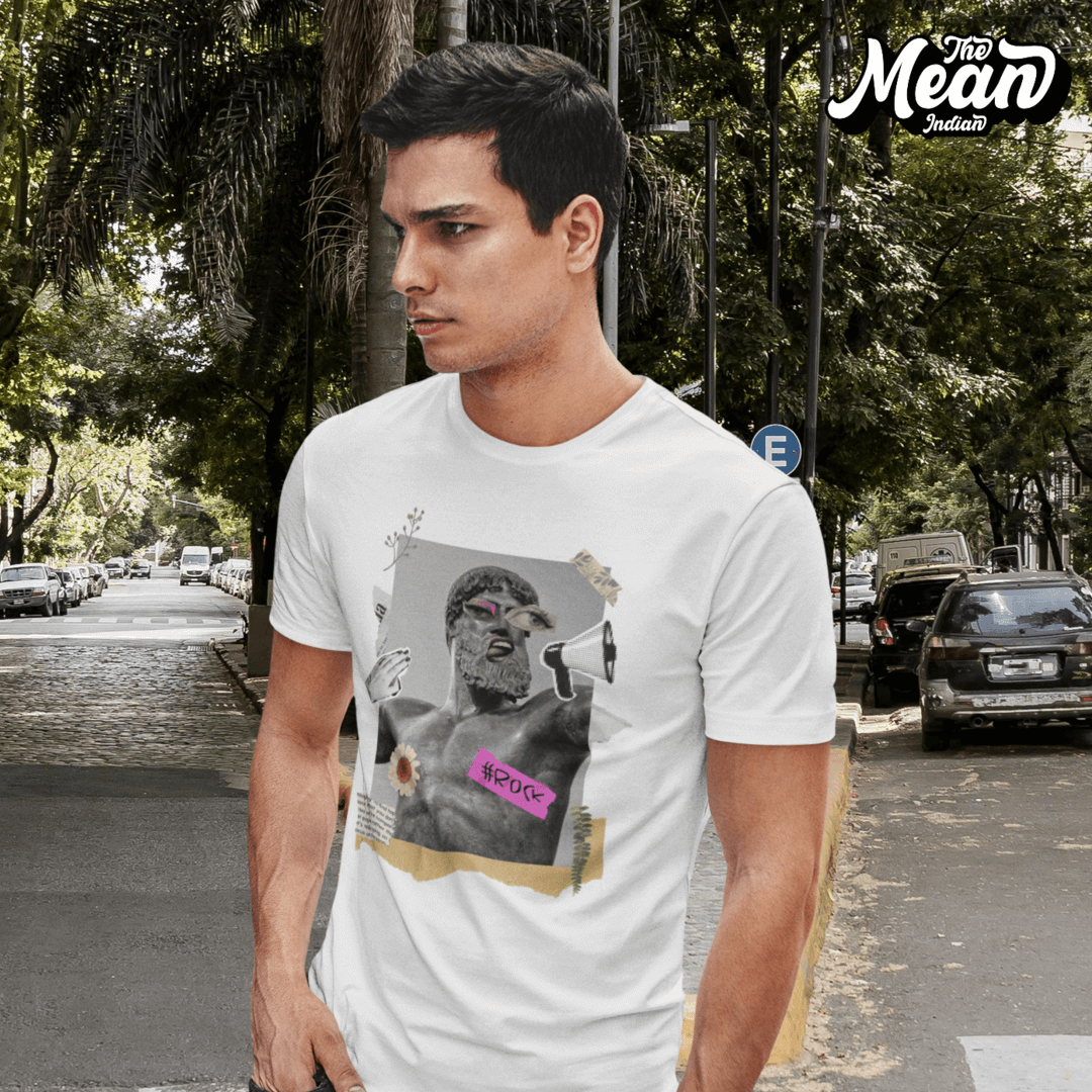 #Rock - Boring Men's T-shirt The Mean Indian Store