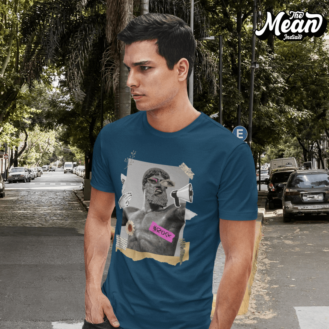 #Rock - Boring Men's T-shirt The Mean Indian Store