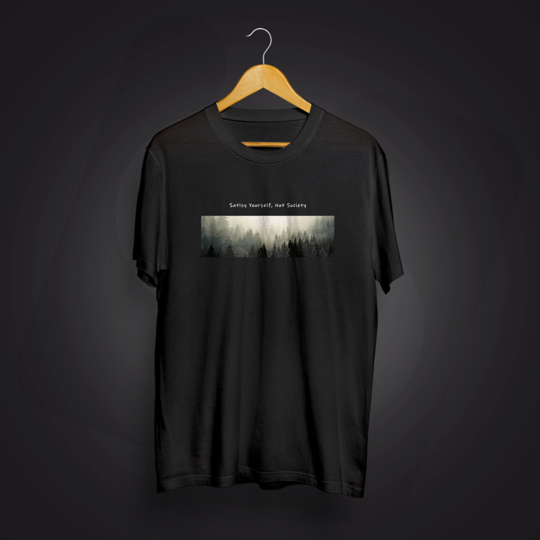 Satisfy Yourself - Men T-shirt The Mean Indian Store