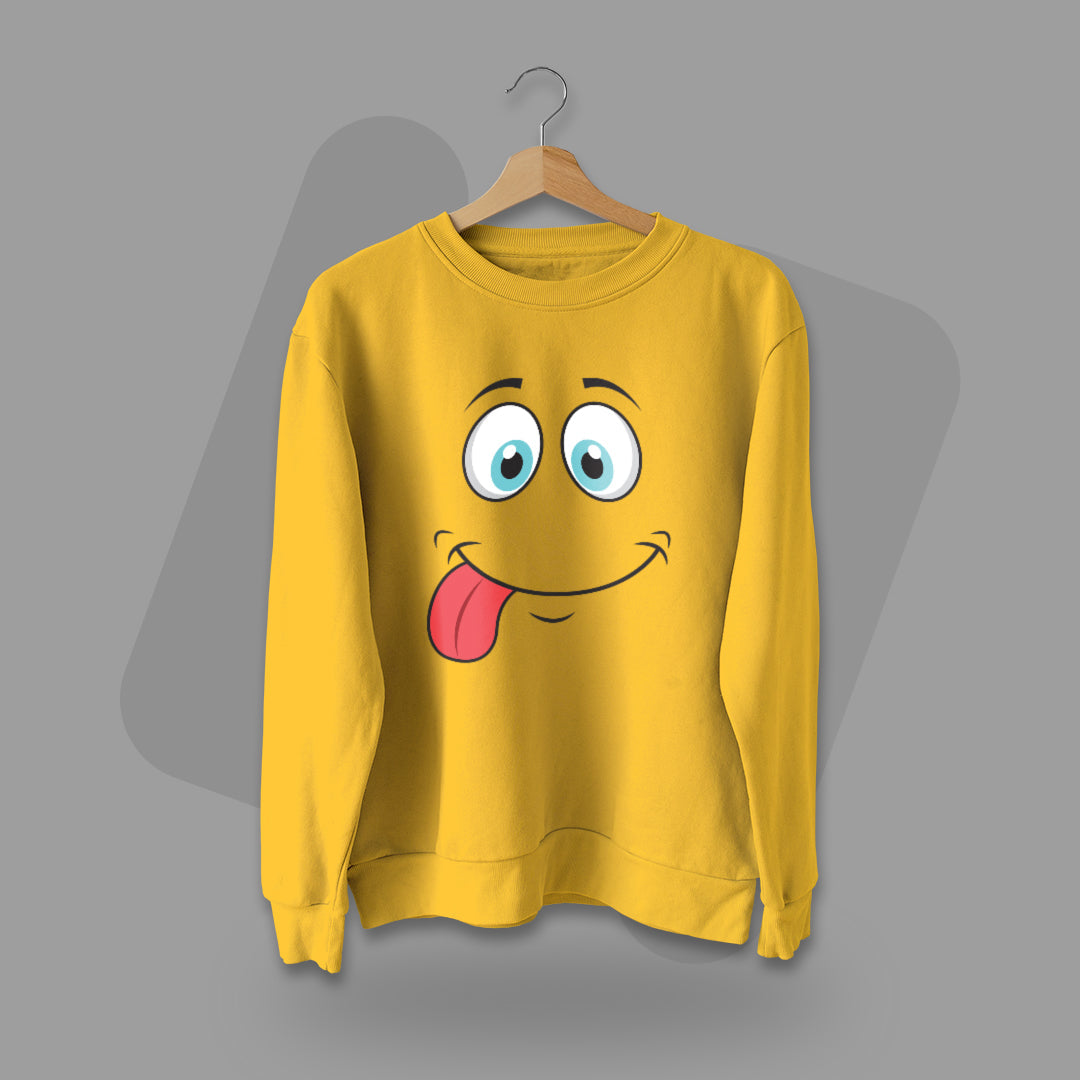 Smiley - Men Sweatshrit The Mean Indian Store