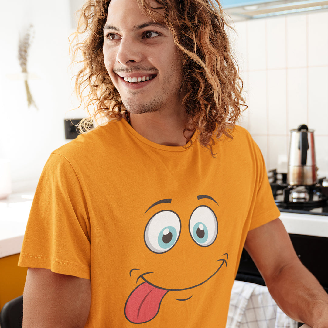 Smiley - Men T-shirt The Mean Indian Store