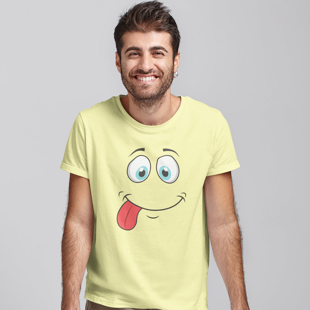 Smiley - Men T-shirt The Mean Indian Store