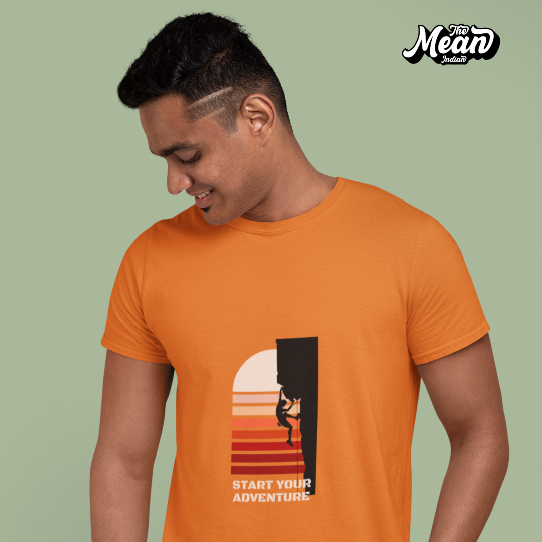 Start Your Adventure - Boring Men's T-shirt The Mean Indian Store
